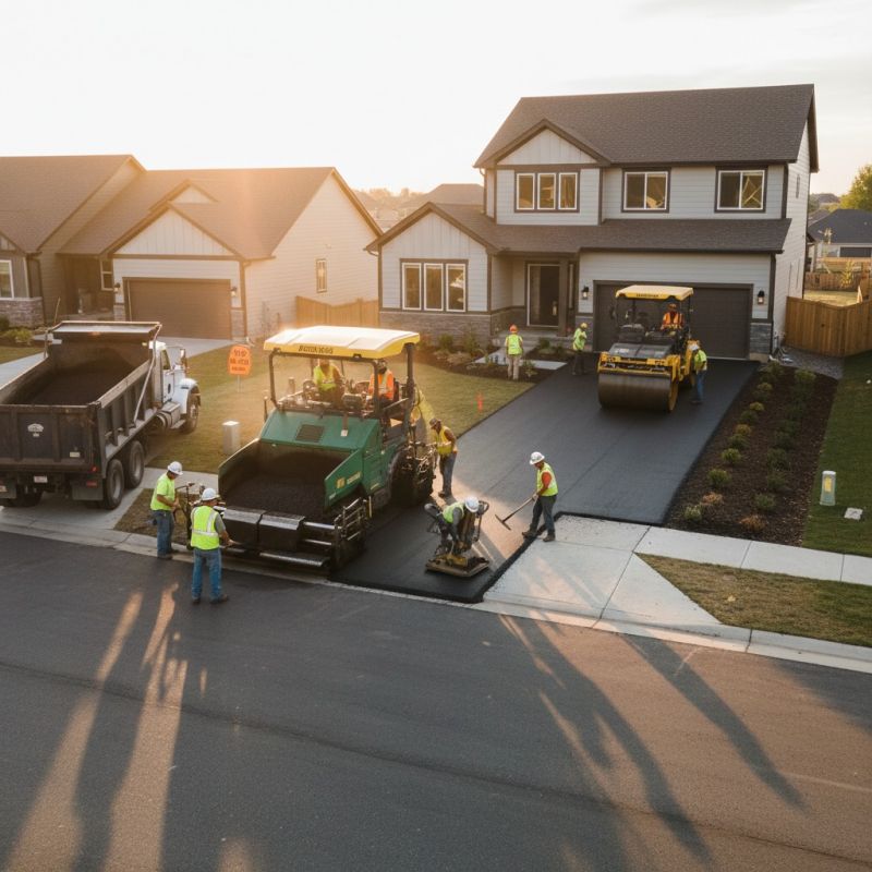 Asphalt Driveway Installation