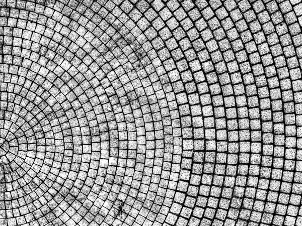 Patterned Asphalt Installation